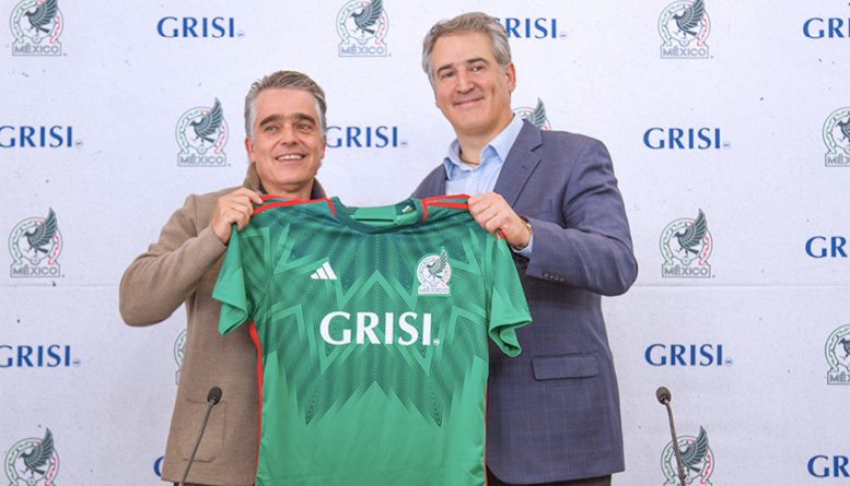 La Federación Mexicana de Futbol presenta a Grupo GRISI como Patrocinador de la Selección Nacional de México