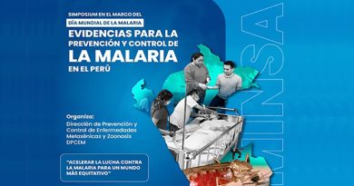 Minsa realizó simposio nacional por el Día Mundial de Lucha contra la Malaria