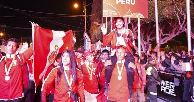 Perú se despidió de los I Juegos Bolivarianos de la Juventud sucre 2024