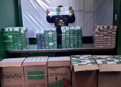 Contrabandistas abandonan más de 300 000 cigarrillos ilegales en cochera de Lurín