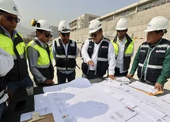 PRONIS supervisa avance del Hospital Enrique Montenegro en San Juan de Lurigancho